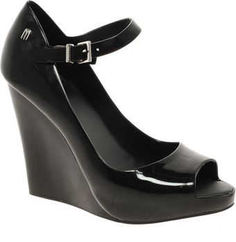 Melissa Prism Peeptoe Wedge Shoes - Lyst