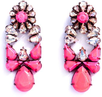 Shourouk Mia Earrings - Lyst
