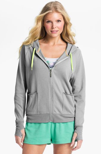 Steve Madden Lounge Love Zip Hoodie - Lyst