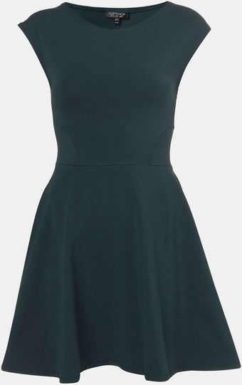 Topshop Skater Dress - Lyst
