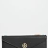 Tory Burch Robinson Envelope Wallet in Black (start of color list black) - Lyst