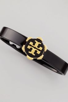 Tory Burch Walter Resin Bracelet Black - Lyst