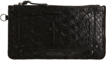 Jérôme Dreyfuss Python Small Popoche Pouch - Lyst