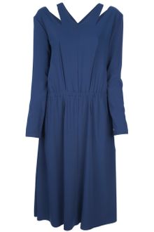 Mm6 By Maison Martin Margiela Cut Away Dress - Lyst