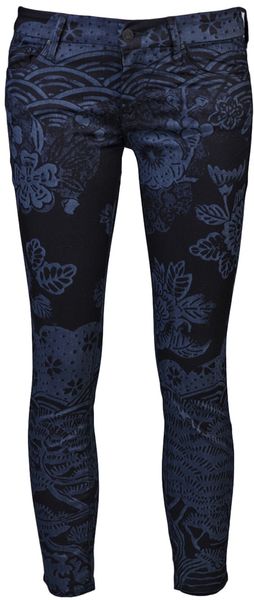 Mother Denim The Cropped Looker Jean - Lyst