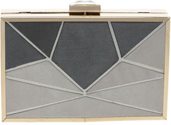 River Island Cutout Box Clutch - Lyst