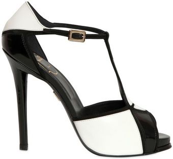 Roger Vivier 120mm Prismick Calfskin Suede Sandals - Lyst