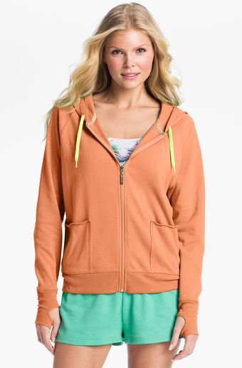 Steve Madden Lounge Love Zip Hoodie - Lyst
