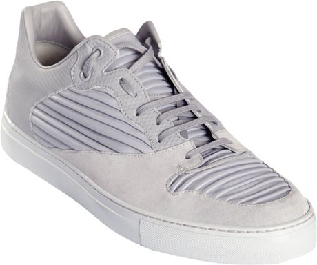 balenciaga low top grey