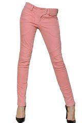 Balmain Stretch Cotton Denim Jeans