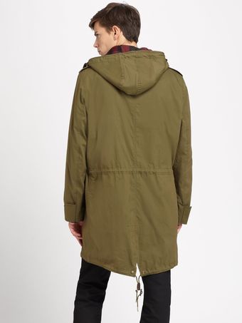 Burberry Brit Hooded Stadium Coat - Lyst