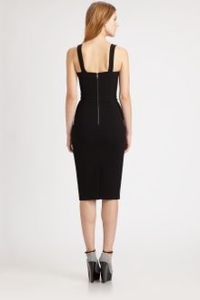 Burberry Prorsum Bustier Dress - Lyst