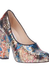 Carven Sequin Pump