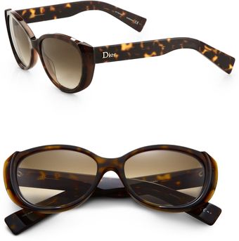 Dior Small Catseye Acetate Sunglasses - Lyst