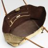 Michael Kors Ew Metallic Crocodile Embossed Leather Tote in Gold - Lyst
