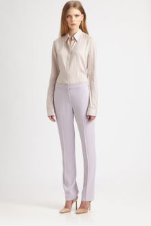 The Row Silk Carlton Top - Lyst