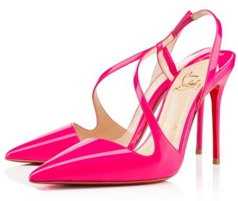 Christian Louboutin Strappy Heel Sandal - Lyst