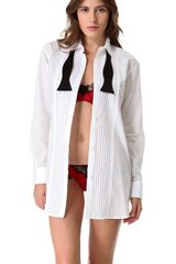 Kiki De Montparnasse Black Tie Shirt
