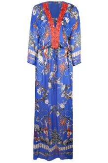 Roberto Cavalli Long Kaftan Dress - Lyst