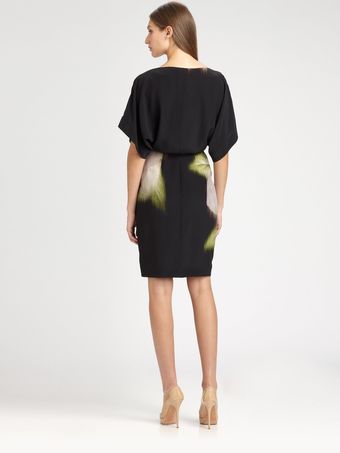 Max Mara Silk Flower Tunic Dress - Lyst