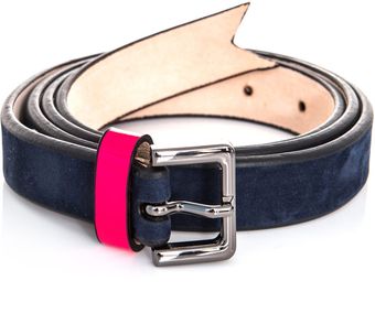 Meredith Wendell Suede Belt - Lyst