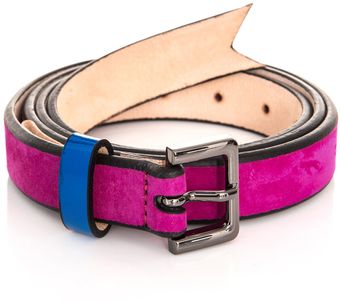 Meredith Wendell Suede Belt - Lyst