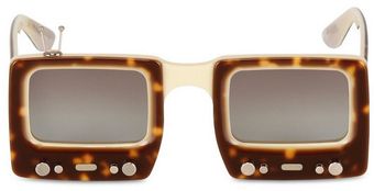 Jeremy Scott TV Sunglasses - Lyst
