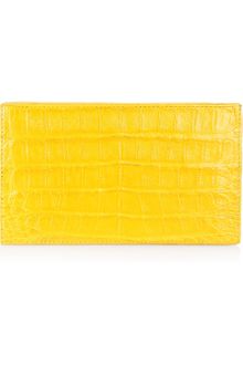 Nancy Gonzalez Crocodile Box Clutch - Lyst