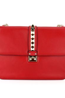 Valentino Rockstud Large Glam Lock Bag - Lyst