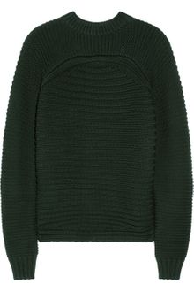 Alexander Wang Ribbed Cotton-Blend Sweater - Lyst