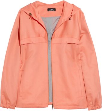 A.P.C. Cotton and Linenblend Jacket - Lyst