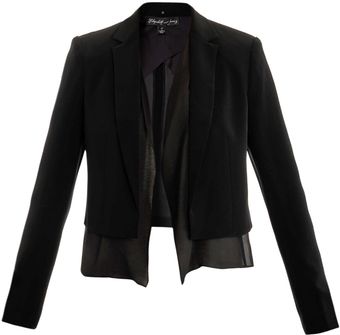 Elizabeth And James Cropped Blazer - Lyst