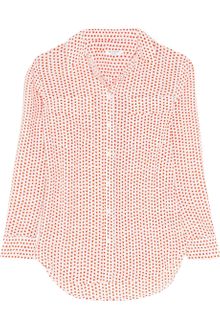 Equipment Slim Signature Printed Washedsilk Shirt - Lyst