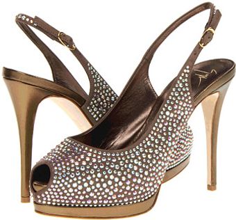 Giuseppe Zanotti Shimmering sling-backs from Giuseppe Zanotti™. - Lyst