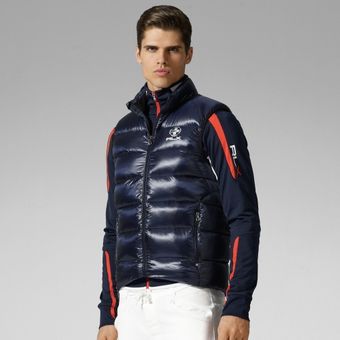 RLX Ralph Lauren Ocean Down Vest - Lyst