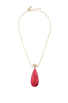 Kendra Scott Bailey Pink Onyx Necklace - Lyst
