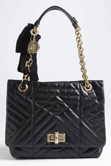 Lanvin Happy Quilted Leather Shoulder Bag - Lyst