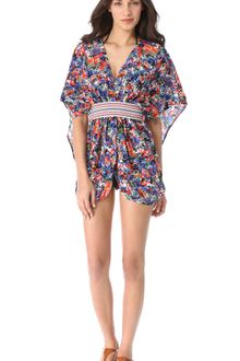 M Missoni Printed Cover Up Top - Lyst