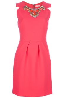 Matthew Williamson Embellished Shift Dress - Lyst