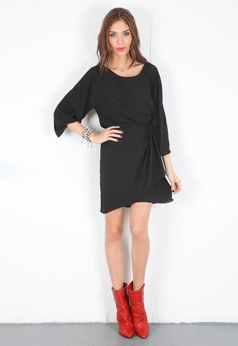 Elizabeth And James Jazlynn Dress in Chalk White - Lyst