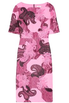 Erdem Iris Embroidered Lace and Wool Blend Crepe Dress - Lyst