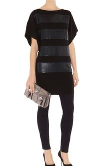 Karen Millen Stripe Sequin Knit Tunic - Lyst