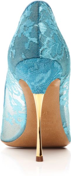 turquoise and gold heels