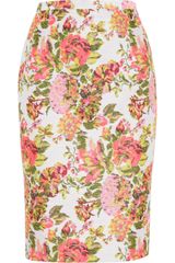 Stella McCartney Floral Jacquard Pencil Skirt