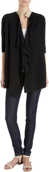 Tomas Maier Draped Cardigan - Lyst
