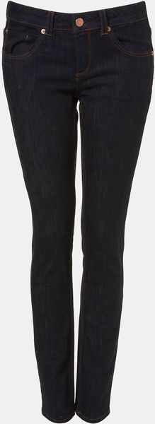 Topshop Baxter Skinny Jeans Indigo - Lyst