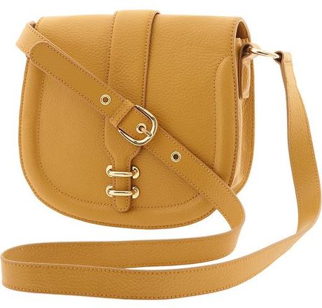 Banana Republic Cross-Body Bag in Brown (yellow)