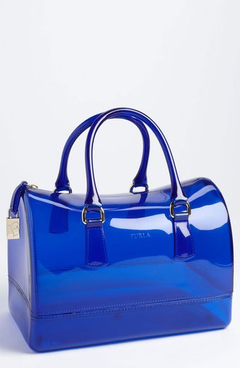 Furla Candy Rubber Satchel - Lyst