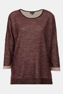 Topshop Bouclé Sweatshirt - Lyst