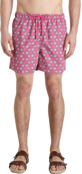 Etro Jacquard Swim Trunks - Lyst